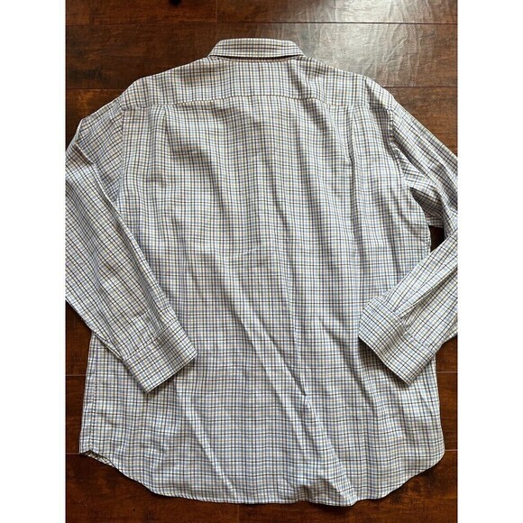 Stenstroms Fitted Body Two Fold Super Cotton Button Down Dress Shirt 19 48 - Picture 9 of 9